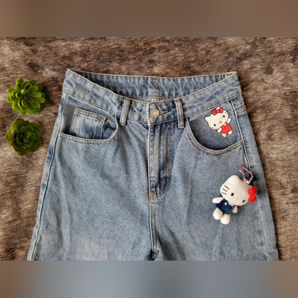 Hello Kitty Blue Denim Jeans